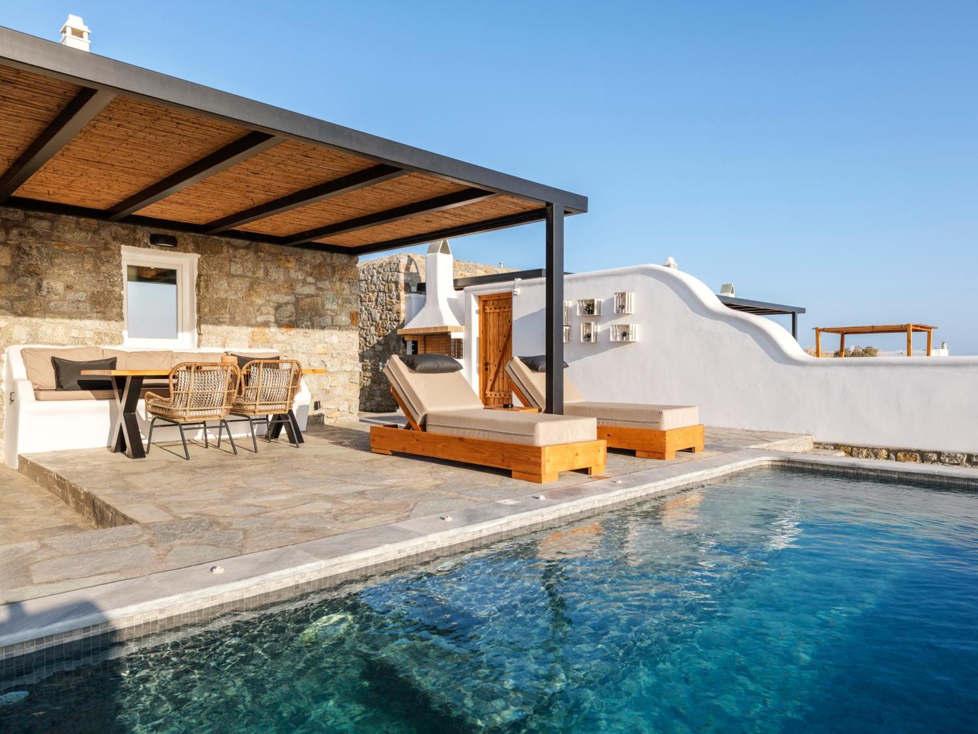 Villa Evi & Suites Mykonos Town Екстериор снимка